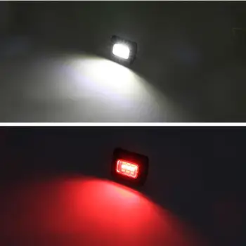 Sport în aer liber Lumini LED COB Noaptea de Funcționare Lanterna Lumini de Avertizare incarcare USB-Piept Lampă de Siguranță Jogging Lanterna