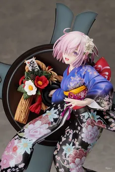 Soarta/Comanda Mare Kimono Matei Kyrielite Shielder Mash Kyrielight Anime An, Ver Scut Mama Acțiune Figura