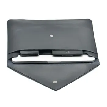 Geanta de Laptop Cazul Microfibra Maneca din Piele Pentru MacBook Pro Retina & Aer 12 13 15 16 Dual Buzunar stil Plic 23905
