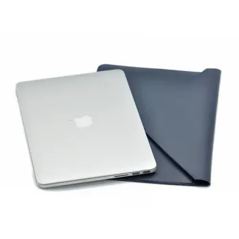 Geanta de Laptop Cazul Microfibra Maneca din Piele Pentru MacBook Pro Retina & Aer 12 13 15 16 Dual Buzunar stil Plic