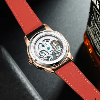HAIQIN ceas de Aur pentru bărbați cuarț Mens ceasuri de lux bărbați impermeabil ceas, ceas de mână pentru bărbați Tourbillon Reloj hombres 24077