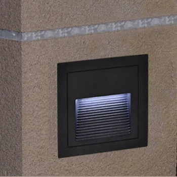 85*85 Piscină interioară LED Umane lampă de inducție 1buc Pas Lumina Impermeabil Scara de Perete de Lumină Încorporat în Subteran Lampa IP65 24252