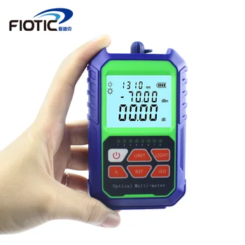 Ftth Mare Precizie Portabile mini Fibre Optice Metru de Putere -70+3 dBm Cablu de Fibră Optică Tester
