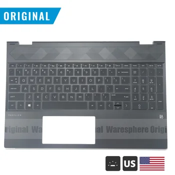 Nou, Original, zona de Sprijin pentru mâini pentru HP X360 15-CR 15T-CR000 15-15-cr0000TU Superioară Caz cu Tastatura LCD Capacul din Spate Jos Bază L20848-001