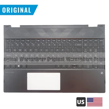 Nou, Original, zona de Sprijin pentru mâini pentru HP X360 15-CR 15T-CR000 15-15-cr0000TU Superioară Caz cu Tastatura LCD Capacul din Spate Jos Bază L20848-001