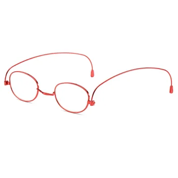Mici Ovale De Metal Ochelari De Lectură Femei Și Bărbați Obiectiv Clar Presbyopic Ochelari Optice Ochelari Cu Dioptrie