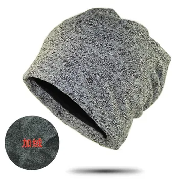 Toamna Pălării de Iarnă pentru Bărbați Dublu-strat Îngroșat Cald cu Gluga Capace Doamnelor Gramada Pălării de Protecție pentru Urechi Baotou Capace