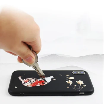 Pentru iPhone 12 11 Pro Max Mini XS Max XR X SE 2020 8 7 Plus Caz de Relief 3D Mat Moale Capacul din Spate LICOERS Oficial pentru iPhone 12