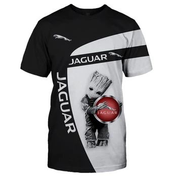 JAGUAR-2020 vara noi de Calitate Înaltă tricou om de Imprimare 3D hip hop Topuri tees t-shirt de vara noutate tricou cu Maneci Scurte T-shirt