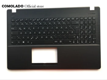 GR German Keyboard pentru ASUS X551 X551CA cu zona de sprijin pentru mâini X551MA X551MAV tastatura top negru cazul keyboard Layout GR