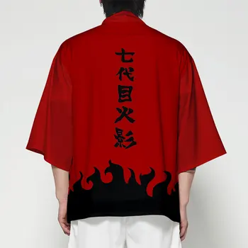 Naruto Kimono 3D Imprimate Harajuku Barbati/Camasi Femei de Moda de Vara tricou de Vânzare Fierbinte 2019 Trendy Haine Streetwear