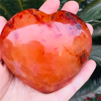 Naturale agat rosu cristal decor acasă cristal piatră de vindecare