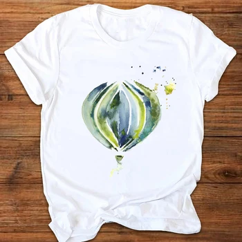 Femeile Grafic Fructe Pepene verde Dulce Drăguț 90 Doamnelor de Imprimare Imprimare Haine Doamna Teuri Topuri Femei T Shirt pentru Femei T-Shirt