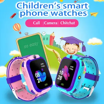 Q12 Impermeabil Copii Ceas Inteligent 1.44 Inch LBS SOS Antil-a pierdut locul de Amplasare Tracker de Siguranță Poziționarea Voice Chat Ceas Pentru copii Cadouri