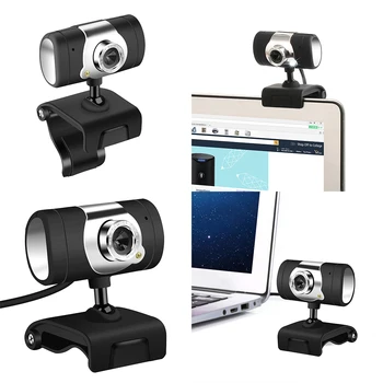 USB Webcam Live de Camere Web Pentru Microsoft HP Calculator Cu Microfon Online Webcam-uri de 640 * 480 ecran Lat Video