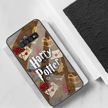 PENGHUWAN Întotdeauna Hogwarts Startin Potter Caz Telefon din Sticla Temperata Pentru Samsung S20 Plus S7 S8 S9 S10 Plus Nota 8 9 10 Plus