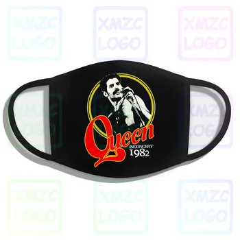 Element nou Regina Rock Band Logo-ul lui Freddie Mercury Unisex Negru masca Masca 26558