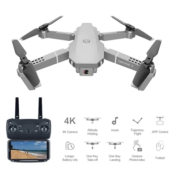 E68 Drone HD WiFi FPV Drone Video Inregistrare Live Quadcopter Înălțime pentru a Menține Drone Cameravs E58 Drone pentru Copii sau Prieteni