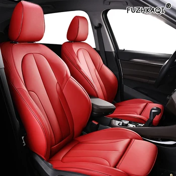 FUZHKAQI Personalizate din Piele scaun auto capac Pentru AUDI Q3 Q5 A4 A3 A6 Q7 A1 A5 A7 A8 TT R8 Automobile Huse scaune auto protector 2670