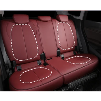 FUZHKAQI Personalizate din Piele scaun auto capac Pentru AUDI Q3 Q5 A4 A3 A6 Q7 A1 A5 A7 A8 TT R8 Automobile Huse scaune auto protector