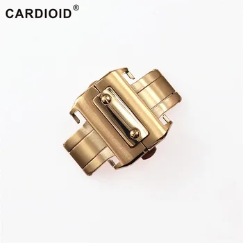 HAOCI 18/21mm Watchbands din Oțel Inoxidabil Incuietoare pentru CARTIER Elegant Santos Catarama Incuietoare de Calitate Curea de Ceas Incuietoare