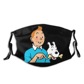Aventurile Lui Tintin Și Zăpadă Noutate Masca De Fata Cu Filtre 2697
