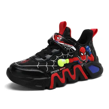 Toamna Spiderman Pentru Copii Pantofi Pentru Băieți Chaussure Enfant Copii Adidasi Moale Sport Rularea Pantofi De Baschet Copil De Tenis 27015
