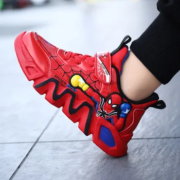 Toamna Spiderman Pentru Copii Pantofi Pentru Băieți Chaussure Enfant Copii Adidasi Moale Sport Rularea Pantofi De Baschet Copil De Tenis