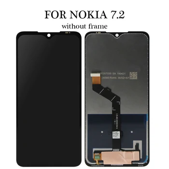 Pentru Nokia 7.2 Display LCD Touch Screen Digitizer Telefon de Asamblare Înlocuire de piese de Schimb Cu Instrumentul de Culoare Neagră Și Nici un Cadru