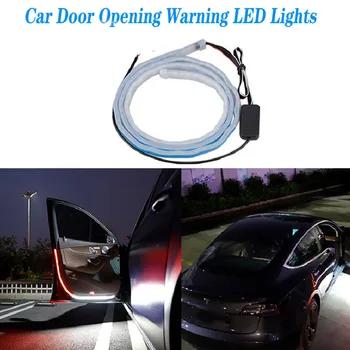 120cm Mașină de Deschidere a Ușii de bun venit Rula Avertizare Lumini LED Pentru Bmw E46 E90 E60 E39 E36 F30 Lada Granta Chevrolet Cruze Lacetti Lexus