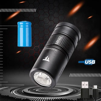 3W Super-Mini-Lanterna cu LED, Breloc Lanterna rezistent la apa de Înaltă Luminozitate Led Lanterna Lampa Pentru uz Casnic CA18-3X