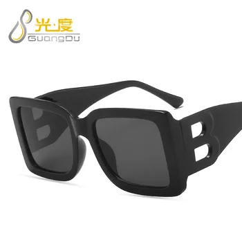 Unisex logo ochelari de soare femei bărbați 2020 uv400 mare dreptunghi nuante pentru femei la modă supradimensionate oculos de sol feminino