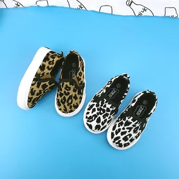 Copii Pantofi de Sport Temperament Copii Fete Băieți Pantofi Casual de Toamnă de Primăvară de Imprimare Leopard Versiunea coreeană A Respirabil Plat S