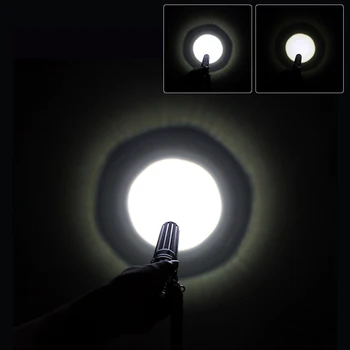 Noi Telescopic cu Magnet lanterna LED-uri Lanterna Multifunctionala cu Zoom 18650 Baterie Reîncărcabilă AAA Torțe lampe de poche