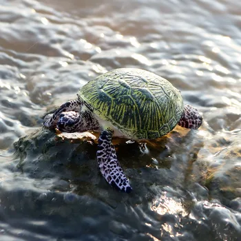 Simulare de Animale Ocean, Sea Turtle Model de Serie Cifrele de Acțiune de Colectare în Miniatură Cunoaștere Jucării Educative pentru copii de Cadou