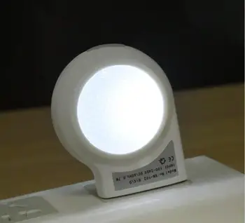 Mini 0.7 W LED Noapte lumină de Control Inteligent lampa Auto Senzor Veioza 110V - 240V Bec Pentru Dormitor Copil, Cadou UE Plug, lampă de noapte
