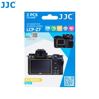 JJC 2 BUC/LOT LCP-Z7 LCD Garda de Film Protector de Ecran de COMPANIE Acoperire pentru NIKON Z5 Z6, Z7 Camera de Protecție a Ecranului