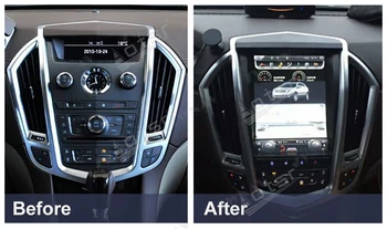 128GB ROM Pentru Cadillac SRX 2009 2010 2011 2012 Android 9.0 DSP Tesla Stil PX6 Carplay Mașină de Navigare GPS Multimedia Player