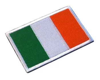 5pcs/lot Broderie Patch-uri Irlanda Drapelul Național Militar Tactic Banderola Material Autocolant de Cusut Aplicatiile Pentru Îmbrăcăminte Capac Sac 2869