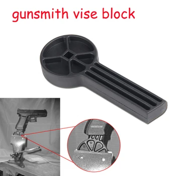 Glock Instrument Armurier Menghină Bloc Pistol De Curățare Bancă Mat Vânătoare Accesoriu Accesoriu Universal Pistol Perie Pistol Kit De Curățare Set 28954