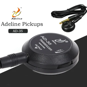 Adeline AD-35 Mini Preluare Amplificator Traductor Stick Piezo Pickup pentru Chitara Acustica, Ukulele, Vioara, Violoncel, Chitara Banjo Piese