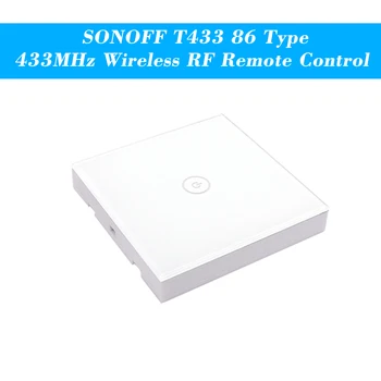 SONOFF de Lux Perete Panou Tactil Lipicios Wireless 433MHz RF Control de la Distanță Transmițător 1 Banda Suport pentru Toate SONOFF RF Scara Lampa