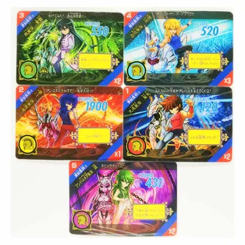 5pcs/set Saint Seiya 3D Stereo Card Jucarii Hobby-uri Hobby-ul de Colecție Colectia de jocuri Anime Carduri 293