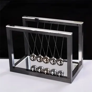 Newton Birou masa Decor de Masă de Metal Leagăn Pendul Ball Știința Fizicii Pendul din Otel Echilibru Minge biroul de acasă Decorare