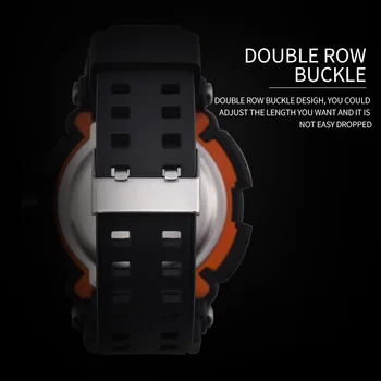 SMAEL 1702 Ceasuri Barbati Top Brand de Lux Militară Sport Cuarț Ceas Barbati LED-uri Impermeabil Ceasuri relogio masculino