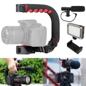 Anti-alunecare Portabile Camera Video Stabilizator pentru Canon Nikon Sony aparat Foto DSLR DV pentru Nunta de zi cu Zi Vlog