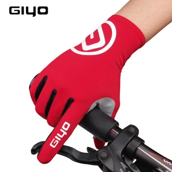 GIYO Sport Ecran Tactil Lung Plin Degetele Gel de Sport, Mănuși pentru Ciclism Femei Bărbați Biciclete Mănuși MTB Road de Echitatie Biciclete de Curse Mănuși