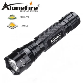 AloneFire 501Bs CREE XML T6 L2 Tactice led lanterna spotllight Lanterna felinar Camping vânătoare lampa 18650 baterie Reîncărcabilă