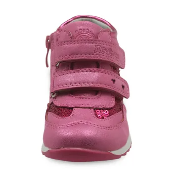 Primavara Toamna Fete Pantofi Noi din Piele Pu pentru Copii Copilul Adidași cu Fermoar Anti-Alunecare Pantofi pentru Copii pentru Fete Eur 21-26 30011