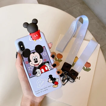 2021 Disney pentru iPhone 7/8/ Plus X/XS/XR/XS Max 11/11 Pro /11Pro max/12/12pro Mickey Minnie anti-drop caz de telefon